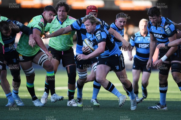 150526 - Cardiff Rugby v DHL Stormers - United Rugby Championship - Dan Thomas of Cardiff Rugby