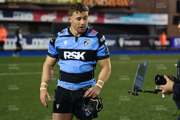 150526 - Cardiff Rugby v DHL Stormers - United Rugby Championship - Leigh Halfpenny of Cardiff Rugby at full time