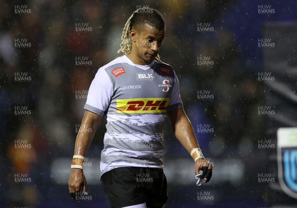 221022 - Cardiff Rugby v DHL Stormers - BKT United Rugby Championship - Dejected Clayton Blommetjies of Stormers