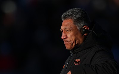 261225 - Cardiff Rugby v Dragons RFC, United Rugby Championship - Dragons Head Coach Filo Tiatia