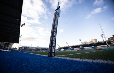 261225 - Cardiff Rugby v Dragons RFC, United Rugby Championship - A general view of Cardiff Arms Park ahead of the match