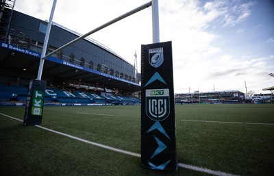 261225 - Cardiff Rugby v Dragons RFC, United Rugby Championship - A general view of Cardiff Arms Park ahead of the match