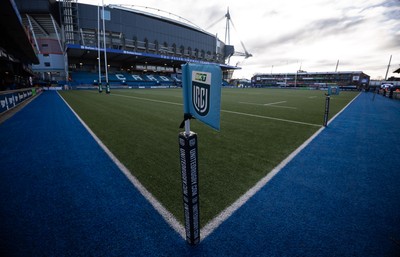 261225 - Cardiff Rugby v Dragons RFC, United Rugby Championship - A general view of Cardiff Arms Park ahead of the match
