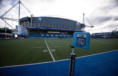 261225 - Cardiff Rugby v Dragons RFC, United Rugby Championship - A general view of Cardiff Arms Park ahead of the match