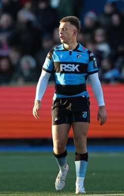 261225 - Cardiff Rugby v Dragons RFC, United Rugby Championship - Cam Winnett of Cardiff Rugby