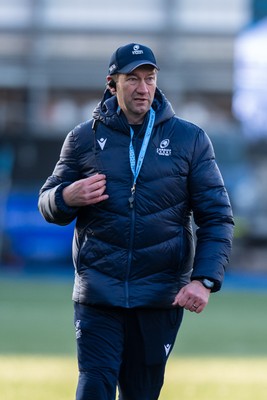 261225 - Cardiff Rugby v Dragons RFC - United Rugby Championship - Corniel Van Zyl of Cardiff Rugby