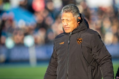 261225 - Cardiff Rugby v Dragons RFC - United Rugby Championship - Filo Tiatia Dragons Head Coach