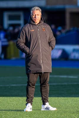 261225 - Cardiff Rugby v Dragons RFC - United Rugby Championship - Filo Tiatia Dragons Head Coach
