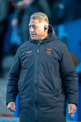 261225 - Cardiff Rugby v Dragons RFC - United Rugby Championship - Filo Tiatia Dragons Head Coach