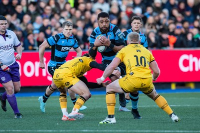 261225 - Cardiff Rugby v Dragons RFC - United Rugby Championship - Taulupe Faletau of Cardiff Rugby
