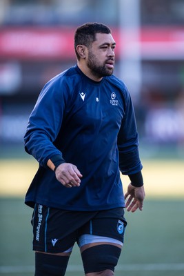261225 - Cardiff Rugby v Dragons RFC - United Rugby Championship - Taulupe Faletau of Cardiff Rugby