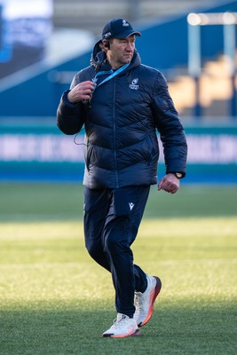 261225 - Cardiff Rugby v Dragons RFC - United Rugby Championship - Corniel Van Zyl of Cardiff Rugby