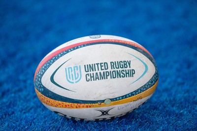 261225 - Cardiff Rugby v Dragons RFC - United Rugby Championship - URC branded rugby ball