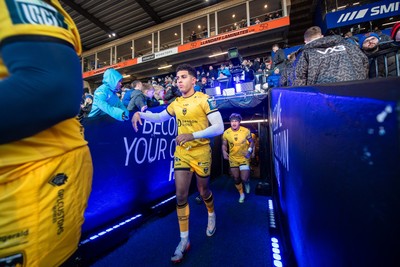 261225 - Cardiff Rugby v Dragons RFC - United Rugby Championship - Rio Dyer of Dragons