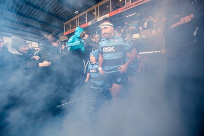 261225 - Cardiff Rugby v Dragons RFC - United Rugby Championship - Liam Belcher of Cardiff Rugby