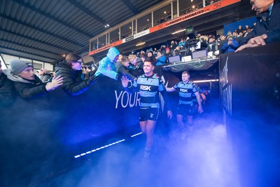261225 - Cardiff Rugby v Dragons RFC - United Rugby Championship - Callum Sheedy of Cardiff Rugby