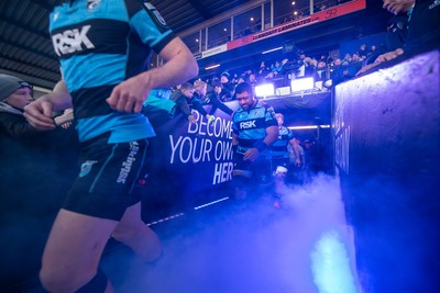261225 - Cardiff Rugby v Dragons RFC - United Rugby Championship - Taulupe Faletau of Cardiff Rugby
