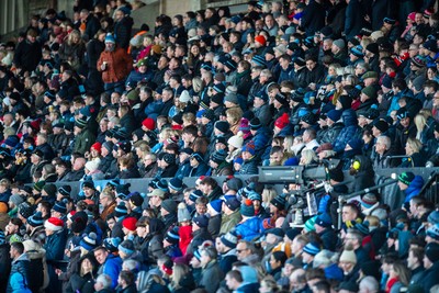 261225 - Cardiff Rugby v Dragons RFC - United Rugby Championship - Fans at Cardiff Arms Park