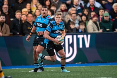 261225 - Cardiff Rugby v Dragons RFC - United Rugby Championship - Aled Davies of Cardiff Rugby