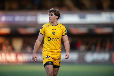 261225 - Cardiff Rugby v Dragons RFC - United Rugby Championship - Huw Anderson of Dragons