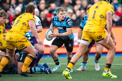 261225 - Cardiff Rugby v Dragons RFC - United Rugby Championship - Aled Davies of Cardiff Rugby