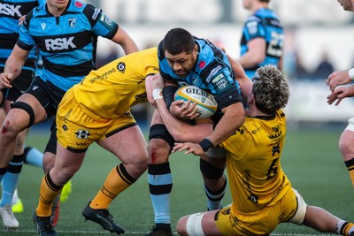 261225 - Cardiff Rugby v Dragons RFC - United Rugby Championship - Taulupe Faletau of Cardiff Rugby