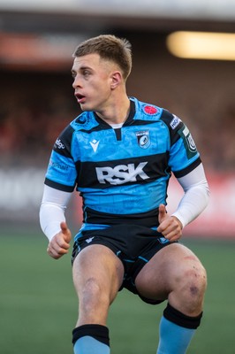 261225 - Cardiff Rugby v Dragons RFC - United Rugby Championship - Cam Winnett of Cardiff Rugby