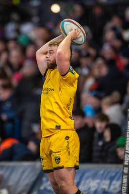 261225 - Cardiff Rugby v Dragons RFC - United Rugby Championship - George Roberts of Dragons
