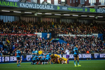 261225 - Cardiff Rugby v Dragons RFC - United Rugby Championship - A general view of Cardiff Arms Park