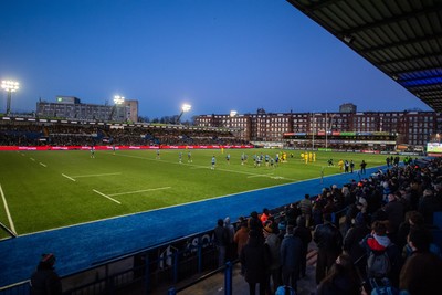 261225 - Cardiff Rugby v Dragons RFC - United Rugby Championship - A general view of Cardiff Arms Park