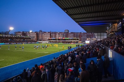 261225 - Cardiff Rugby v Dragons RFC - United Rugby Championship - A general view of Cardiff Arms Park