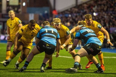 261225 - Cardiff Rugby v Dragons RFC - United Rugby Championship - Aaron Wainwright of Dragons