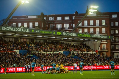 261225 - Cardiff Rugby v Dragons RFC - United Rugby Championship - A general view of Cardiff Arms Park
