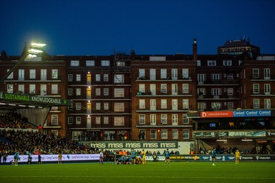 261225 - Cardiff Rugby v Dragons RFC - United Rugby Championship - A general view of Cardiff Arms Park