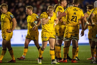 261225 - Cardiff Rugby v Dragons RFC - United Rugby Championship - Tinus de Beer  of Dragons