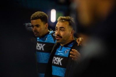 261225 - Cardiff Rugby v Dragons RFC - United Rugby Championship - Liam Belcher of Cardiff Rugby