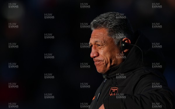 261225 - Cardiff Rugby v Dragons RFC, United Rugby Championship - Dragons Head Coach Filo Tiatia