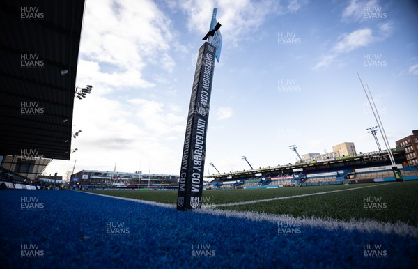 261225 - Cardiff Rugby v Dragons RFC, United Rugby Championship - A general view of Cardiff Arms Park ahead of the match