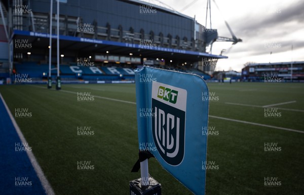 261225 - Cardiff Rugby v Dragons RFC, United Rugby Championship - A general view of Cardiff Arms Park ahead of the match