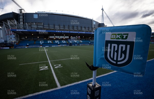 261225 - Cardiff Rugby v Dragons RFC, United Rugby Championship - A general view of Cardiff Arms Park ahead of the match