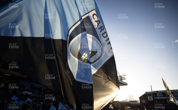 261225 - Cardiff Rugby v Dragons RFC, United Rugby Championship - Cardiff Rugby flags