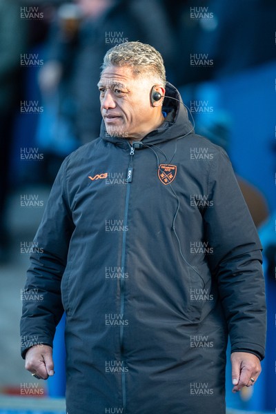 261225 - Cardiff Rugby v Dragons RFC - United Rugby Championship - Filo Tiatia Dragons Head Coach