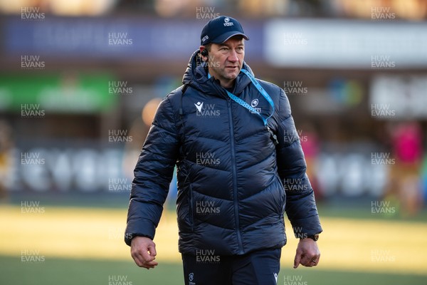 261225 - Cardiff Rugby v Dragons RFC - United Rugby Championship - Corniel Van Zyl of Cardiff Rugby