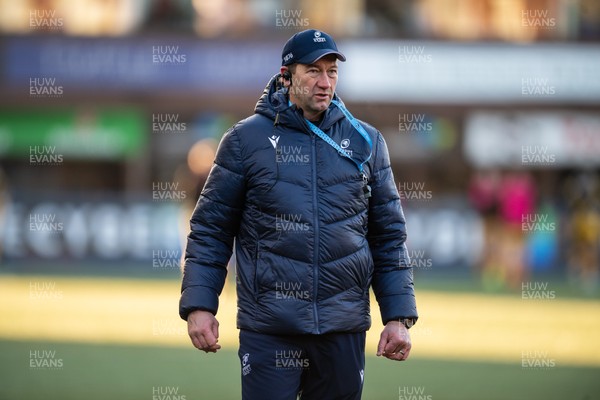 261225 - Cardiff Rugby v Dragons RFC - United Rugby Championship - Corniel Van Zyl of Cardiff Rugby