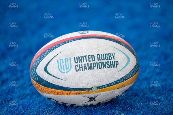 261225 - Cardiff Rugby v Dragons RFC - United Rugby Championship - URC branded rugby ball
