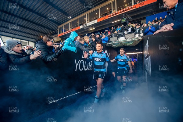 261225 - Cardiff Rugby v Dragons RFC - United Rugby Championship - Callum Sheedy of Cardiff Rugby