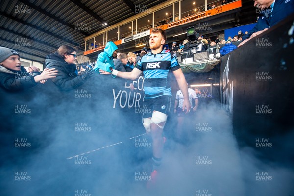261225 - Cardiff Rugby v Dragons RFC - United Rugby Championship - Josh McNally of Cardiff Rugby