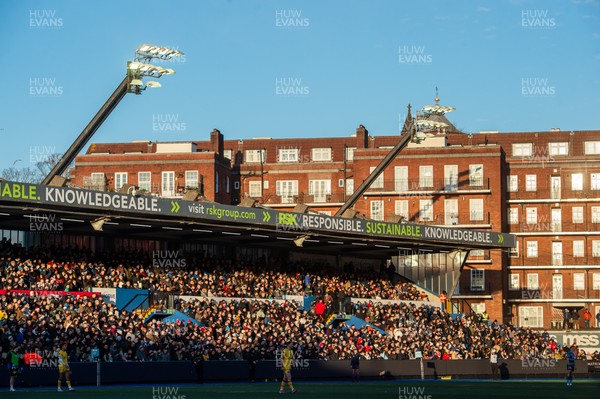 261225 - Cardiff Rugby v Dragons RFC - United Rugby Championship - Fans at Cardiff Arms Park
