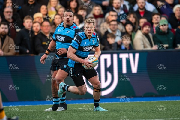 261225 - Cardiff Rugby v Dragons RFC - United Rugby Championship - Aled Davies of Cardiff Rugby