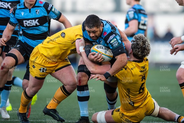 261225 - Cardiff Rugby v Dragons RFC - United Rugby Championship - Taulupe Faletau of Cardiff Rugby